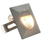Outdoor LED Wall Lights 6 pcs 5 W Silver Square