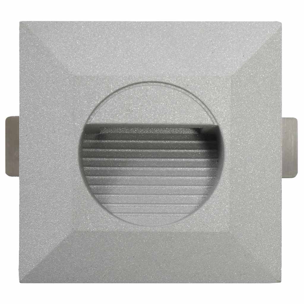 Outdoor LED Wall Lights 6 pcs 5 W Silver Square