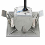 Outdoor LED Wall Lights 6 pcs 5 W Silver Square