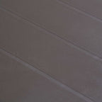 Garden Table Brown 150x90x72 cm Plastic Rattan Look