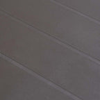 Garden Table Brown 220x90x72 cm Plastic Rattan Look