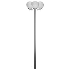 Garden Lamp Post 3 Lamps 220 cm
