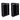 Fabric Wardrobes 2 pcs Black
