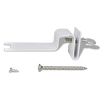 Outdoor Solar Lamp Set 6 pcs Fence Light Gutter Light White