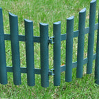17 pcs Lawn Dividers 10 m Green