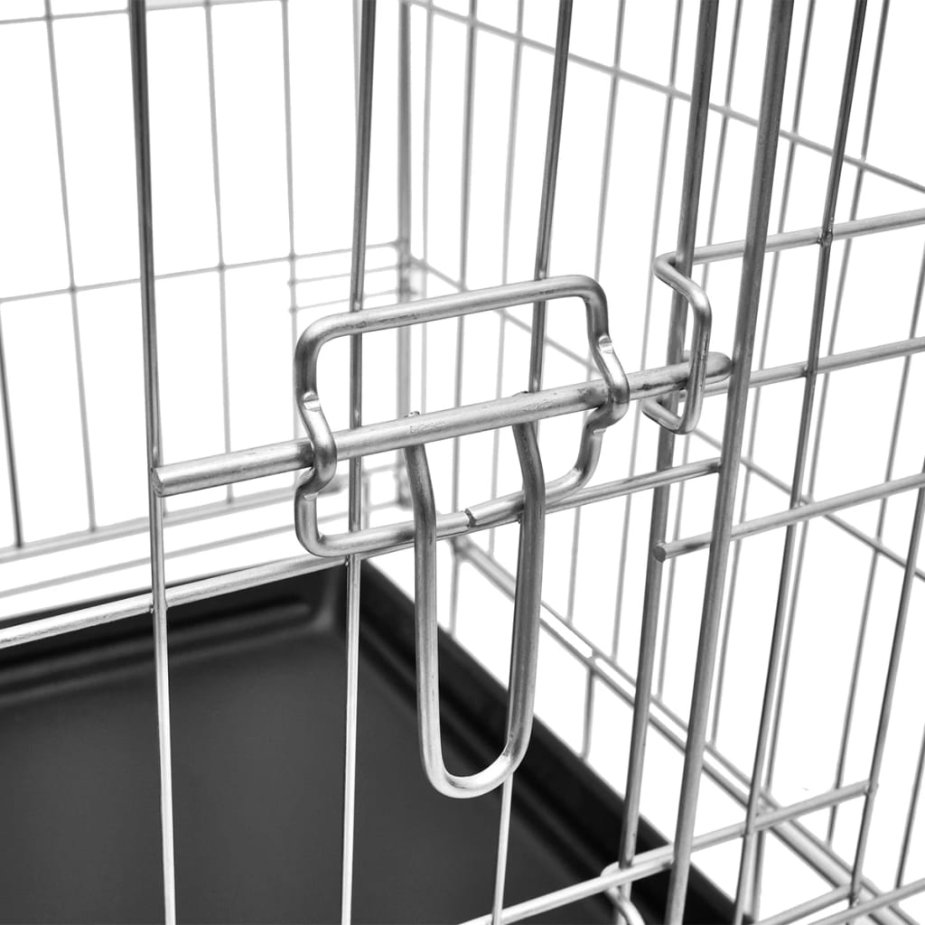 Foldable Metal Dog Bench