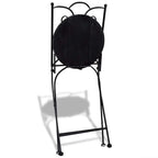 Folding Bistro Chairs 2 pcs Ceramic Terracotta