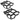 Pavement Mold for the Garden 42 x 42 x 4 cm Set of 2