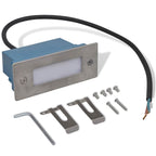 2 LED Recessed Stair Light 44 x 111 x 56 mm