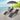 Sun Loungers with Umbrella Aluminium Black