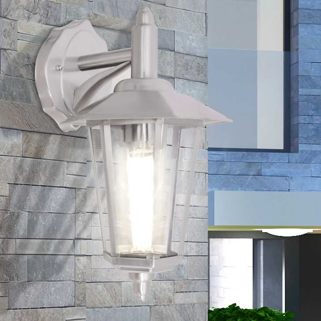 Outdoor Downlight Wall Lantern Stainless Steel