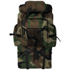 Army-Style Backpack XXL 100 L Camouflage