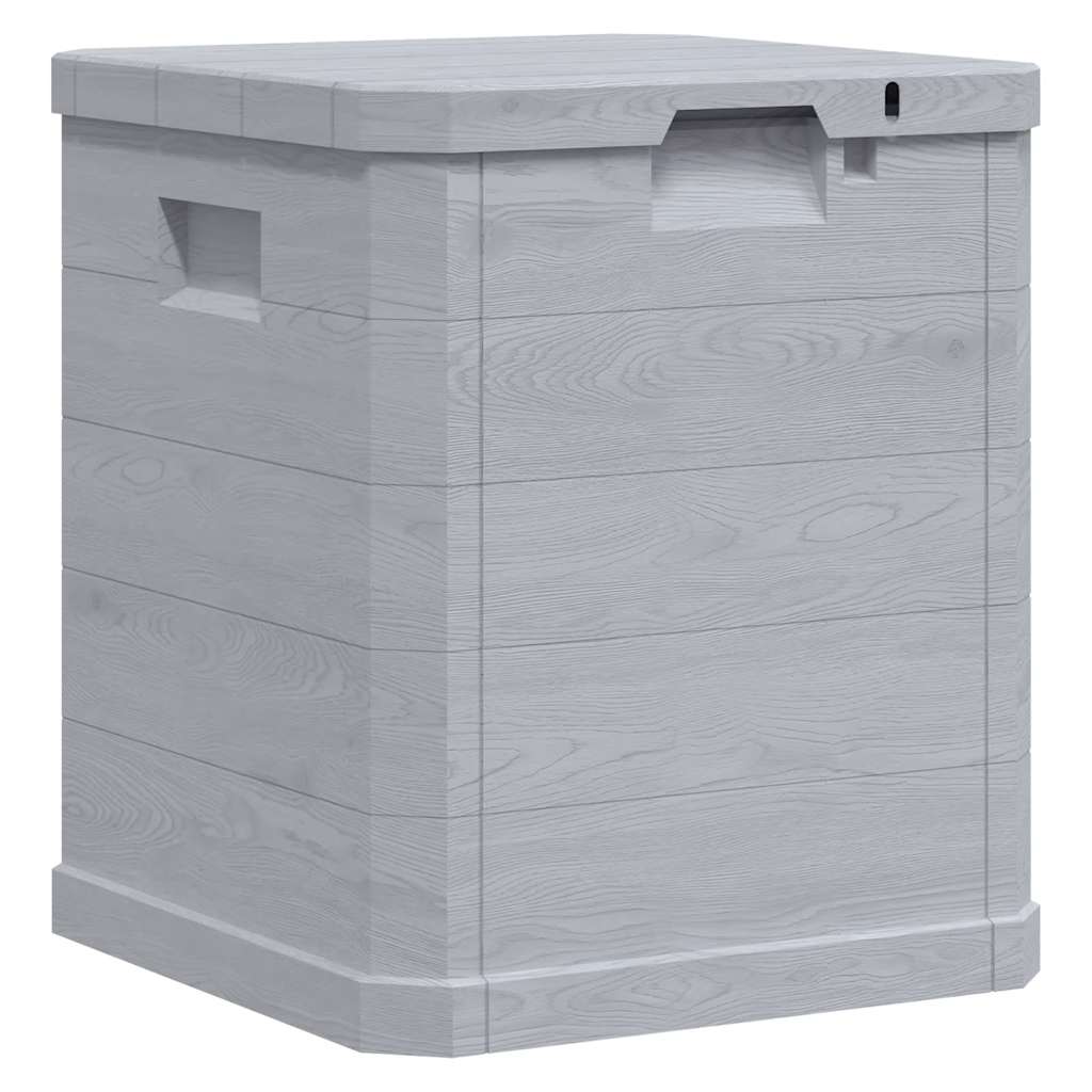 Garden Storage Box 90 L Light Grey