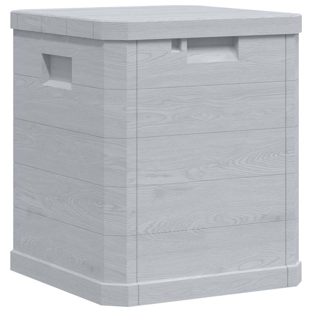 Garden Storage Box 90 L Light Grey