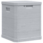 Garden Storage Box 90 L Light Grey