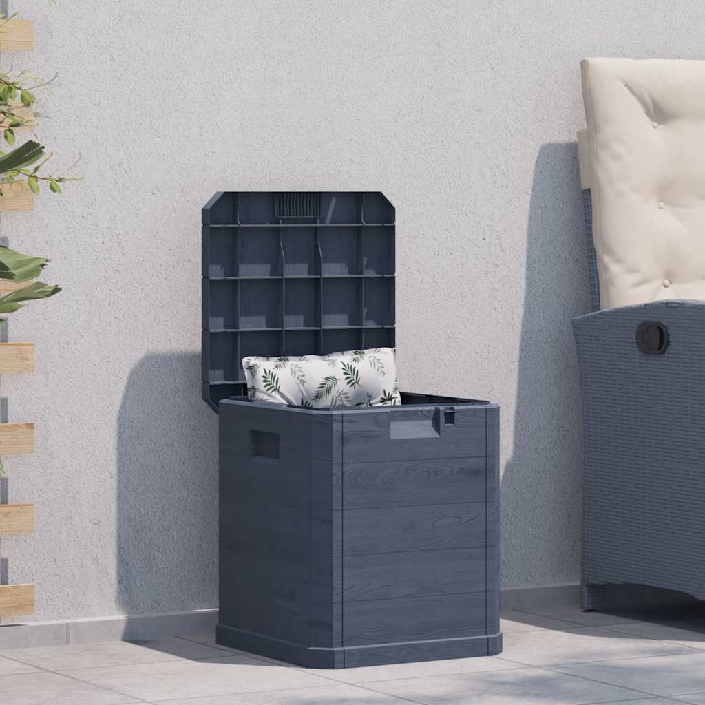 Garden Storage Box 90 L Anthracite