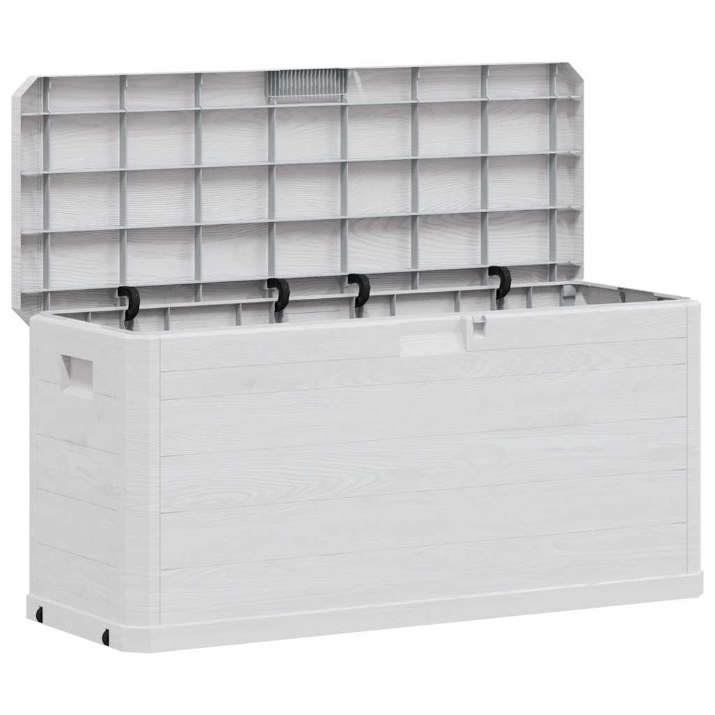 Garden Storage Box 280 L Light Grey