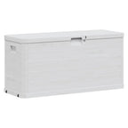 Garden Storage Box 280 L Light Grey