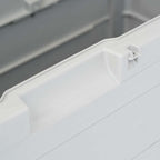 Garden Storage Box 280 L Light Grey