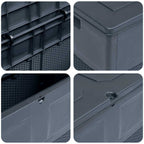 Garden Storage Box 320 L Anthracite