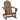 Garden Rocking Chair Wood Brown
