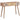Console Table With 3 Drawers Solid Pinewood