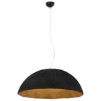 Pendant Lamp Black and Gold Ø70 cm E27