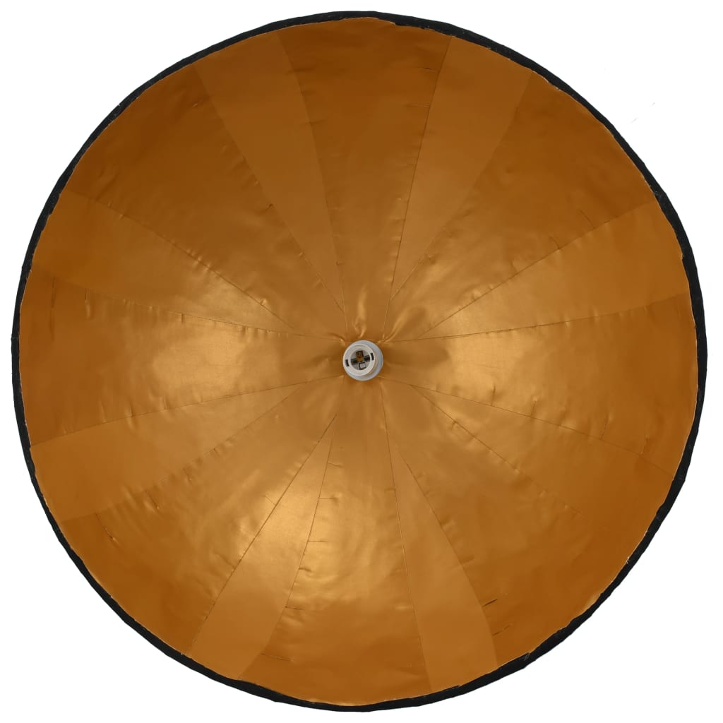 Pendant Lamp Black and Gold Ø70 cm E27