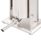 Manual Sausage Stuffer Silver 10 L Stainless Steel