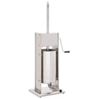 Manual Sausage Stuffer Silver 15 L Stainless Steel