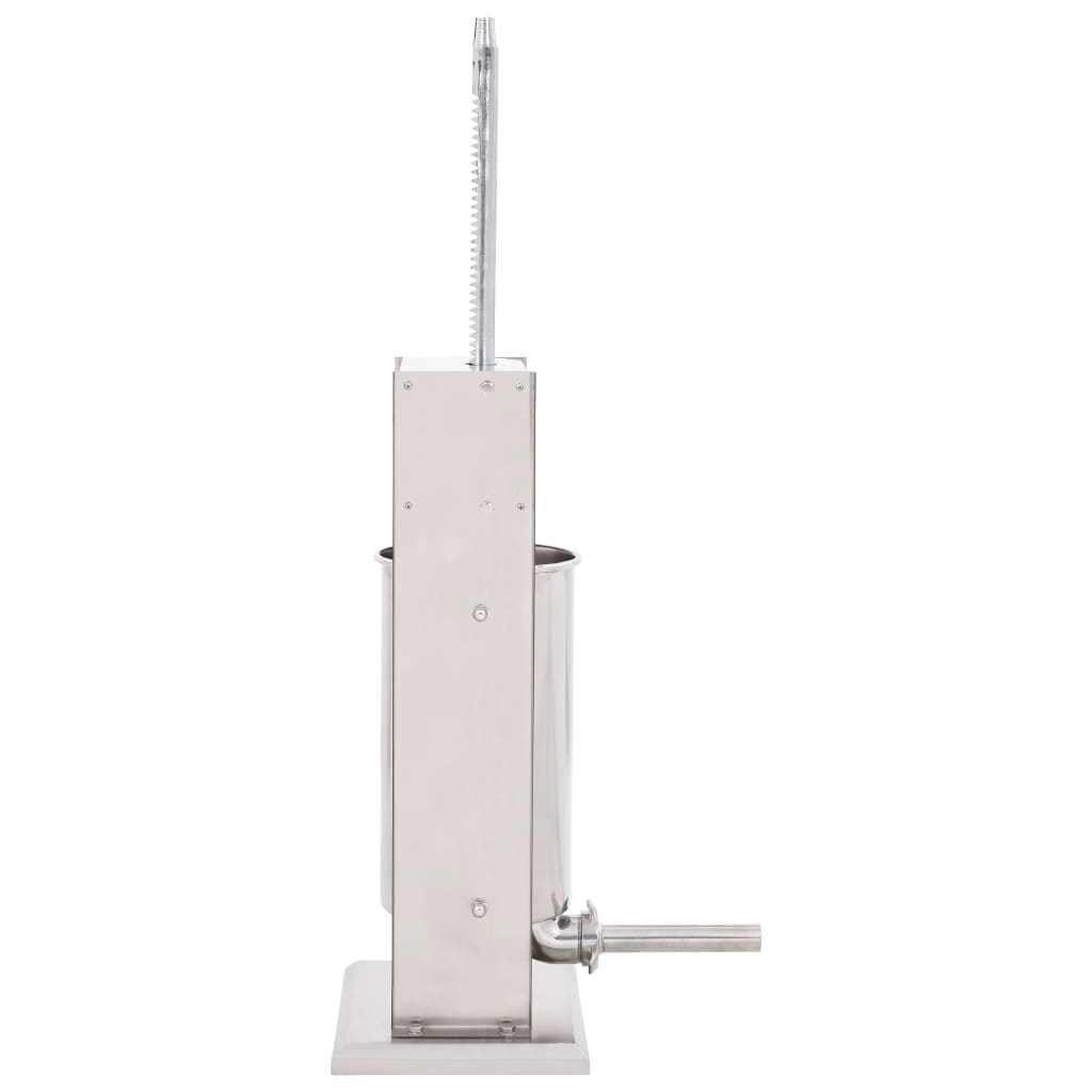 Manual Sausage Stuffer Silver 15 L Stainless Steel