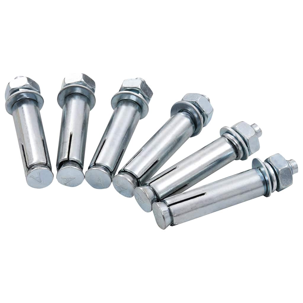 2-Tier Floating Wall Shelf Stainless Steel 100x30 cm