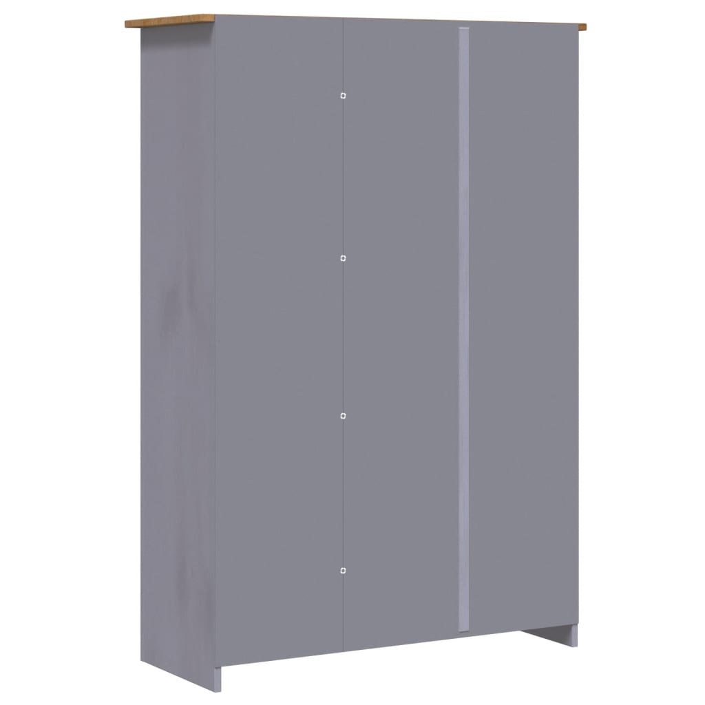 3-Door Wardrobe Pine Panama Range