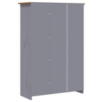 3-Door Wardrobe Pine Panama Range