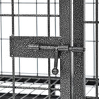 Heavy Duty Dog Cage With Wheels Steel