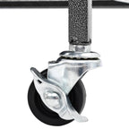 Heavy Duty Dog Cage With Wheels Steel