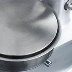 Hamburger Press Machine with 500 Patty Papers Aluminium 13 cm