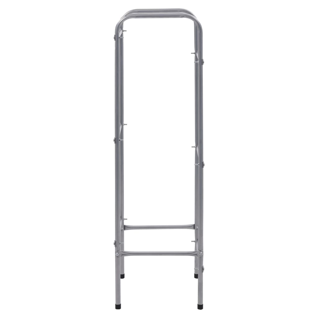 Storage Shelf For 3 Crates Silver Steel