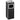 Ashtray Dustbin Hotel 36 L Steel Black