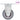 16 Pcs Fixed Casters 50 Mm