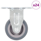 16 Pcs Fixed Casters 50 Mm