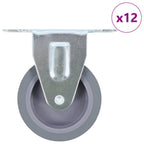 Fixed Casters 4 Pcs 75 Mm