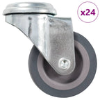Bolt Hole Swivel Casters 4 Pcs 50 Mm