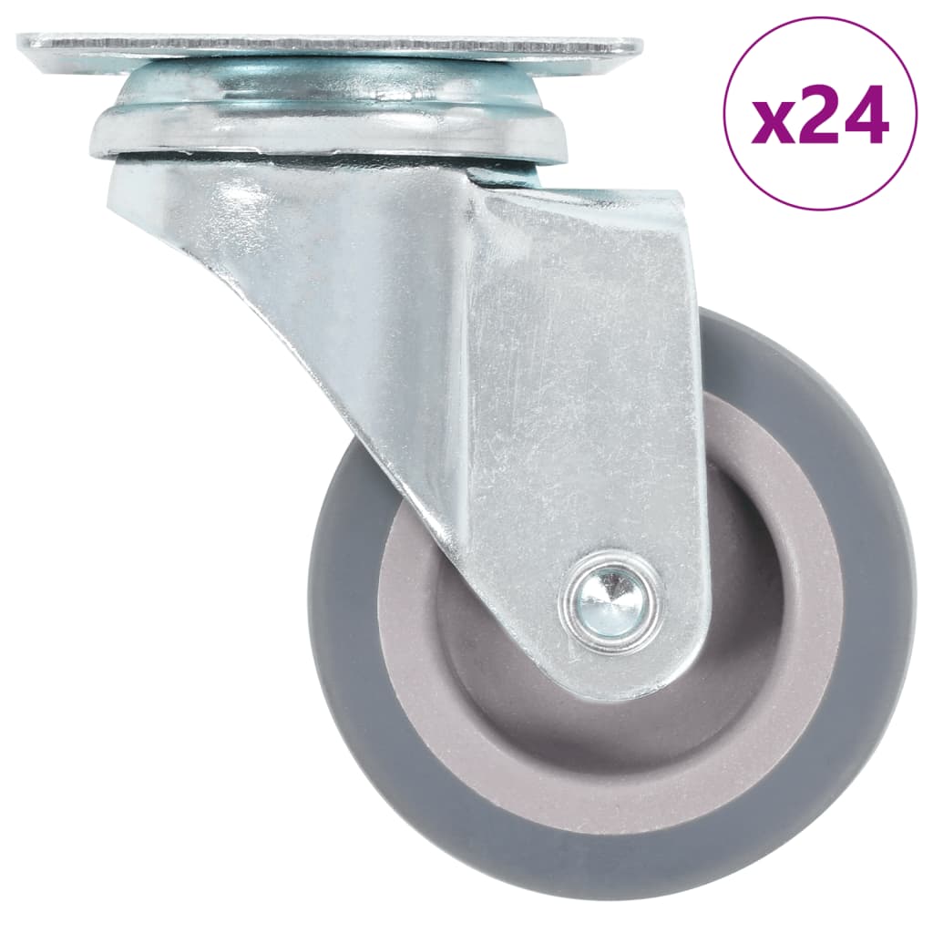 Swivel Casters 12 Pcs 50 Mm