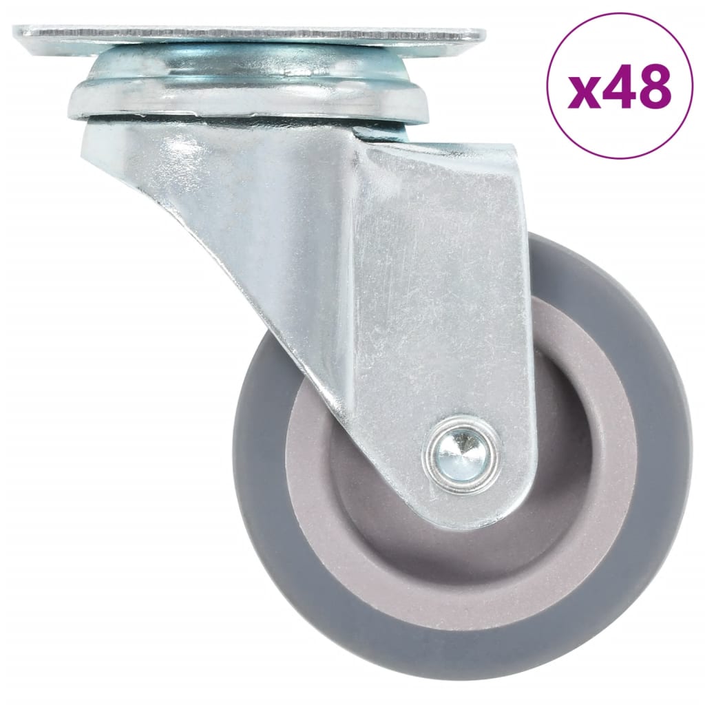 Swivel Casters 12 Pcs 50 Mm