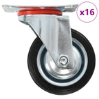 Swivel Casters 4 Pcs 75 Mm