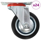 Swivel Casters 4 Pcs 75 Mm