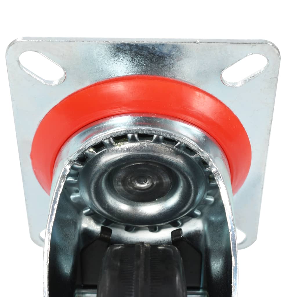 8 Pcs Swivel Casters 100 Mm