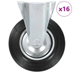 Fixed Casters 4 Pcs 200 Mm