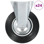 Fixed Casters 4 Pcs 200 Mm